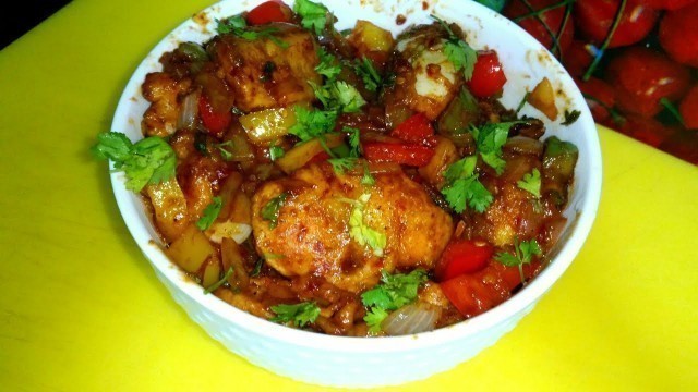 'Boiled egg chilli recipe || Chinese food recipe'