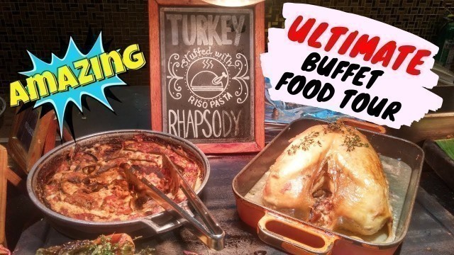 'ULTIMATE BUFFET  FOOD TOUR - NIU By Vikings SM Aura Premier Bonifacio Global City Taguig'