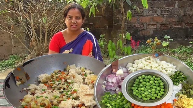 'Healthy Tiffin Jhal Suji Preparation | Best Indian Village Food'