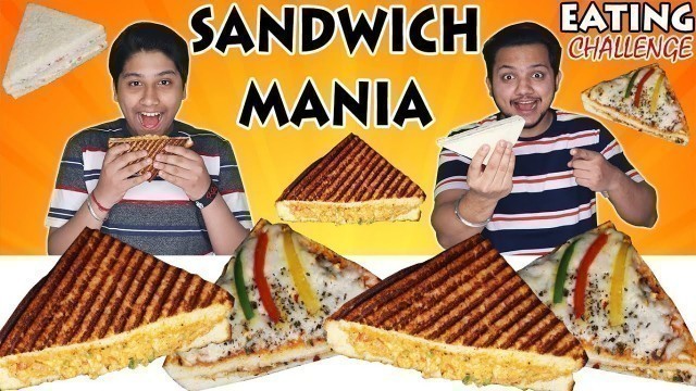 'TYPES OF SANDWICH EATING CHALLENGE | Sandwich Eating Competition | Food Challenge'