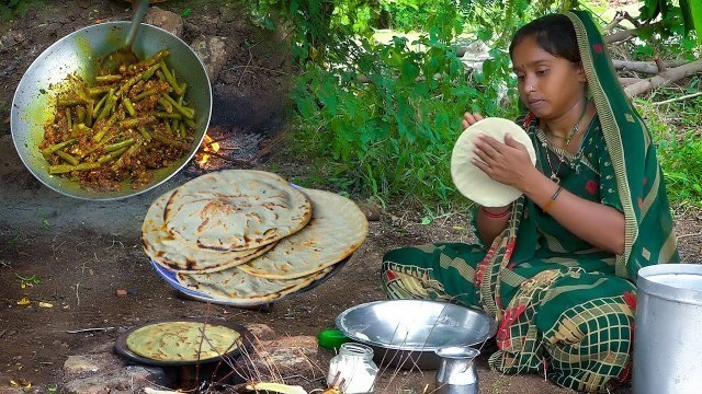 'Gujarat, Indian Village Cooking || Drumstick Recipe || Village Food || Village Life In India'