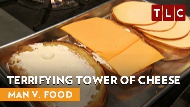 'Terrifying Tower Of Cheese | Man V. Food | Can\'t Stop Won\'t Stop Weekends'