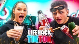 'On teste des FOODS HACK Tiktok au local (c\'est super drôle)  !  