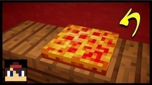 '✔ Minecraft PE: How To Make A Pizza | No Mods Or Addons!'