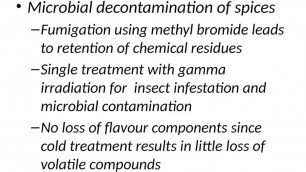 'Applications of Irradiation'