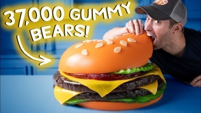 'We Made the World\'s Largest Gummy Burger • This Could Be Awesome #14'