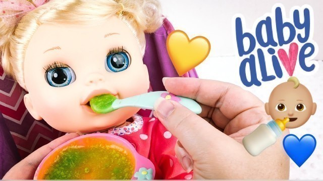 'Baby Alive Real Surprises Doll Feeding'