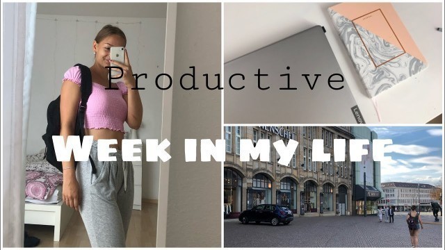 'WEEKLY VLOG// Uni life, Klausurenphase, Sport, Friends treffen, Food u.v.m'