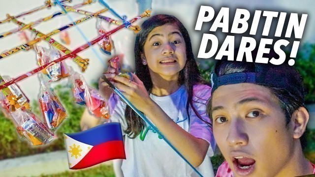 'PABITIN DARES!! (Pinoy Party Game) | Ranz and Niana'