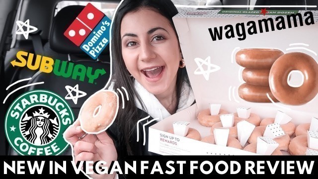 'VEGAN FAST FOOD REVIEW || *New in VEGANUARY* mukbang!'