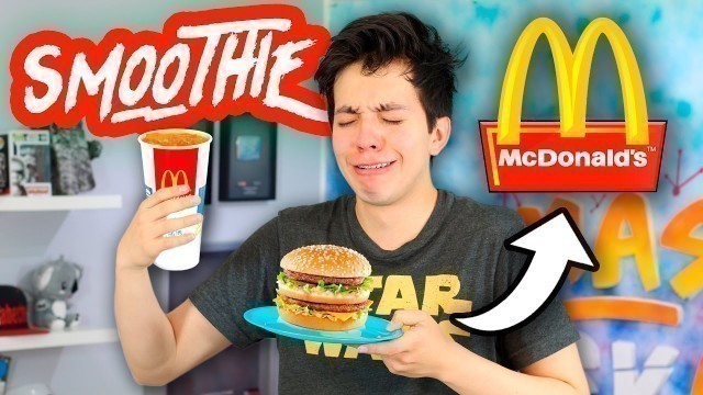 'SMOOTHIE CHALLENGE - FAST FOOD VERSION | SKABECHE'