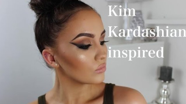 'Kim Kardashian Cannes inspired makeup tutorial | Abigail Tamsin'