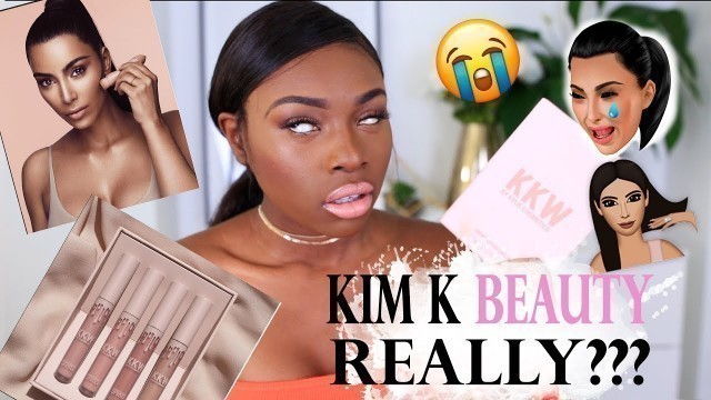 'KIM KARDASHIAN BEAUTY...REALLY? A KKW BEAUTY FIRST IMPRESSIONS YOU MIGHT NOT WANT TO WATCH!'