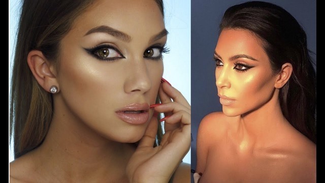 'KIM KARDASHIAN SMOKEY EYE inspired by Makeup By Mario | Julia Dantas'