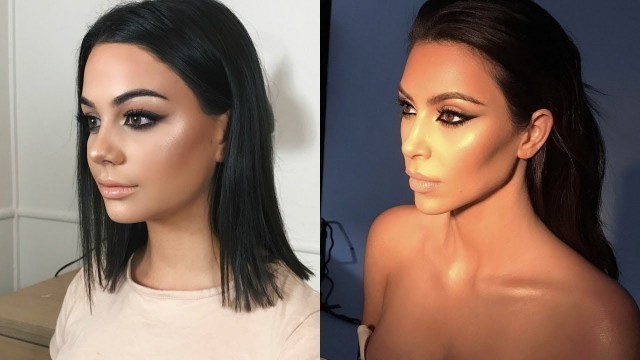 'KIM KARDASHIAN INSPIRED MAKEUP TUTORIAL'