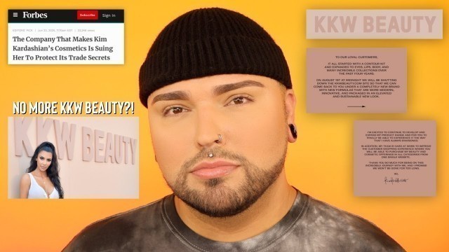 'Kim Kardashian Is Closing Down KKW Beauty & Completely Rebranding!'