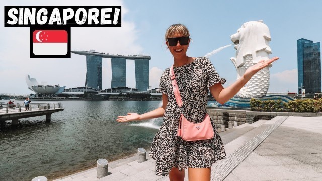 '48 Hours in SINGAPORE! Our First Impressions! BEST City in the World?'