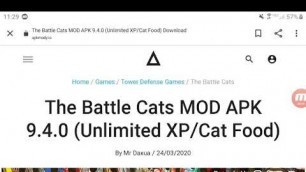 'How to Get Unlimited Cat food and XP in Battle Cats'