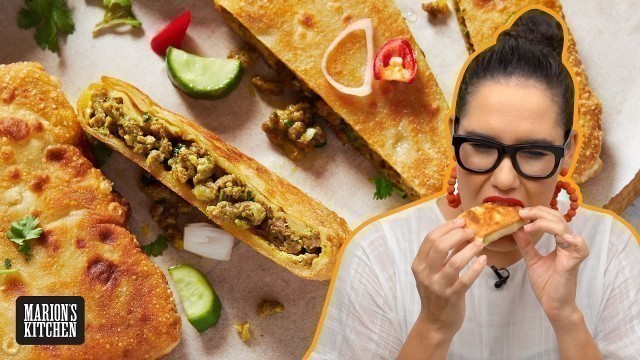 'The Asian street food pastry you NEED to try... Homemade Beef Murtabak | Marion\'s Kitchen'