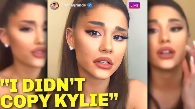 'Ariana Grande Caught COPYING Kylie Cosmetics & Gets SHADED By Kim Kardashian?!'