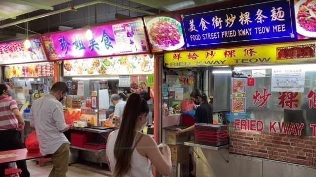 'MUST TRY Singapore CHEAP EATS!! - SINGAPORE HAWKER STREET FOOD 2022'