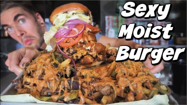 'AMAZING UNDEFEATED BURGER CHALLENGE | San Diego California | Balboa\'s Tap House | Man Vs Food'