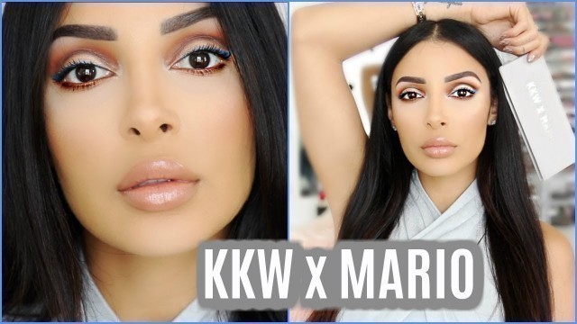 'Kim Kardashian Beauty x MARIO palette ⎮Nude & blue liner + vaut-elle le coup ?'