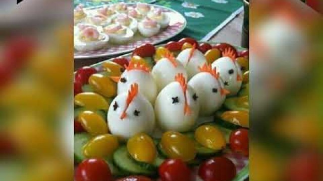 'Creative food decoration ideas'