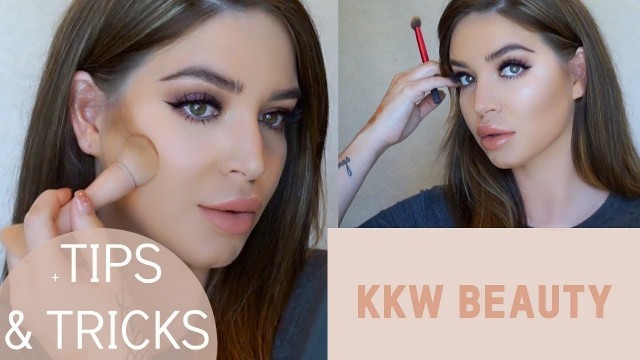 'KIM KARDASHIAN KKW BEAUTY POWDER CONTOUR & HIGHLIGHT KIT  / DEMO REVIEW'