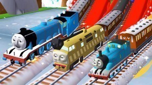 'Thomas and Friends: Magical Tracks - Rescue 3 Train Kids In Fire Castle - Thomas And Friends Kids'