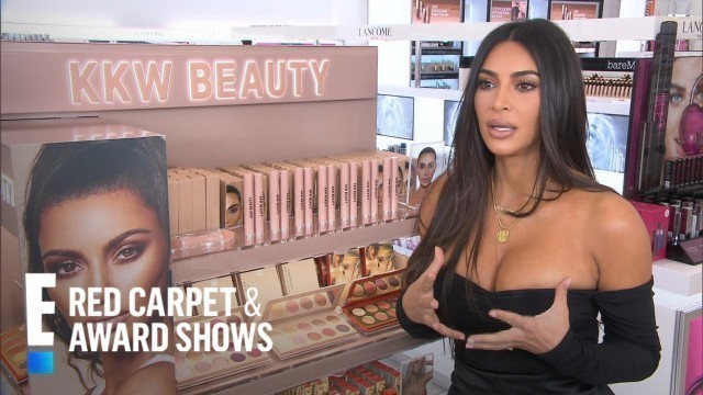 'Kim Kardashian Excited KKW Beauty Is Now at Ulta Stores | E! Red Carpet & Award Shows'