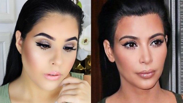 'Kim Kardashian Drugstore Makeup Tutorial | Nelly Toledo'