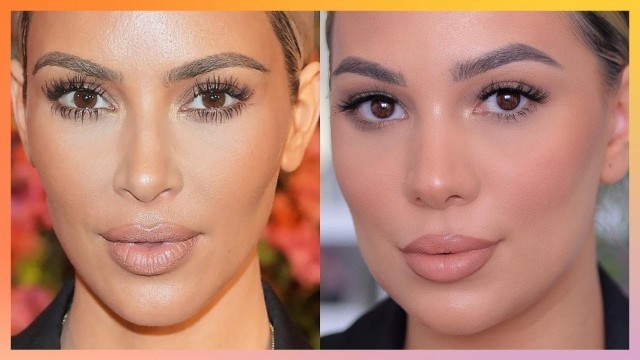 'Kim Kardashian Makeup Recreation GRWM'