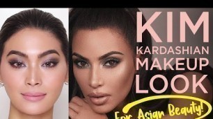 'THE KIM KARDASHIAN MAKEUP ON ASIAN BEAUTY'