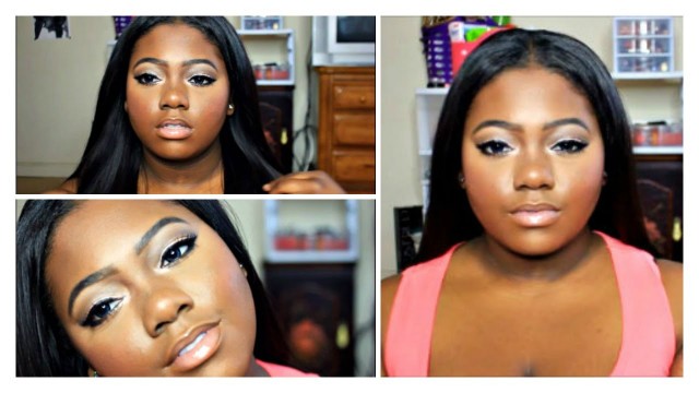 'Kim Kardashian Makeup Transformation | The Black Kim K'