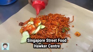 'MUST TRY Singapore Hawker Food (2021) - Famous Mie Goreng - Singapore Street Food'