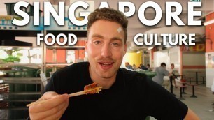 'TRYING SINGAPORE FOOD: We Live In Hawker Centres Now (first time in Chinatown 2022)'