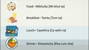 'Learning Basic Assyrian- Food'