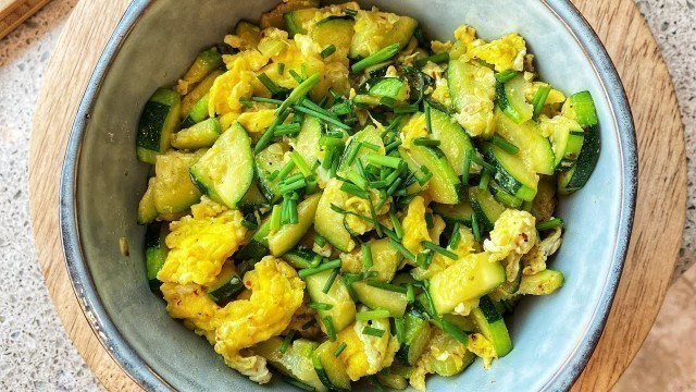 'Assyrian/Syrian Zucchini With Egg Recipe| Cheap Healthy Quick'