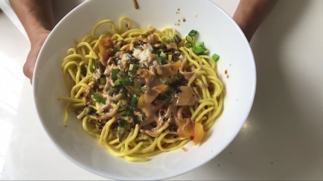 'Wuhan hot and dry noodles武汉热干面'