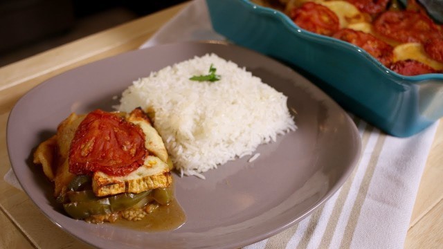 'How to make Tepsi / Eggplant Vegetarian Dish (Assyrian Food)'