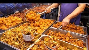 '역대급 바삭함의 성지! 베이비 크랩, 코코넛 새우, 닭강정 몰아보기 TOP3 / Fried Baby Crab, shrimp, Chicken / korean street food'