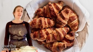 'How to Make Sourdough Croissants at Home | Homeschool | Everyday Food'