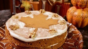 'How to make Pumpkin, Walnut & Maple Cake with Assyrian Dishes!'