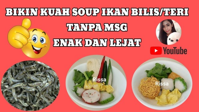 '#food #masakanrumah #mbmmarissavlog  Kuah Soup Ikan Bilis Tanpa MSG'