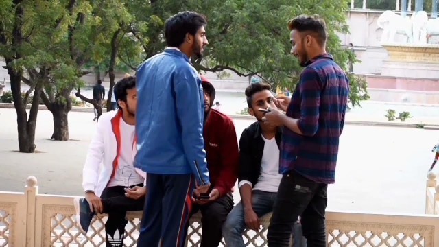 'Rich beggar ( asking money for food ) public msg amit dadhich video prank in india'