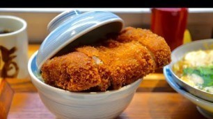 'The finest katsu bowl & seafood bowl | Japanese street food | Katsudon | street food'