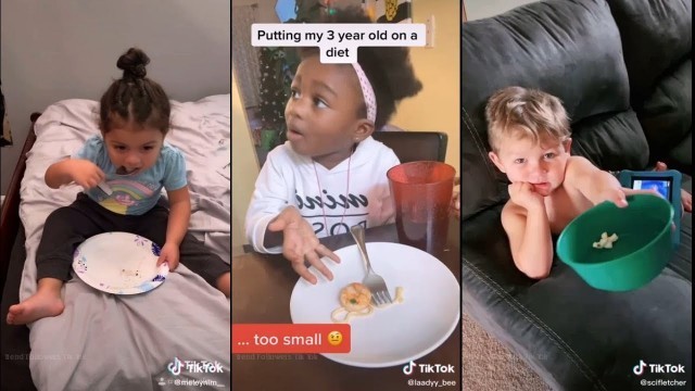 'Putting my toddler on a diet prank | TikTok'