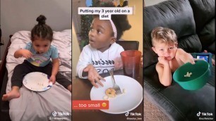 'Putting my toddler on a diet prank | TikTok'