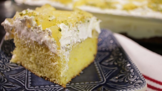 'How to make Pineapple Custard Cake (Assyrian Food)'